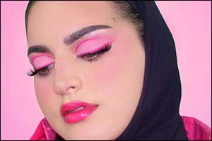 Pastel Pink Valentines Day Look with Benefit Cosmetics