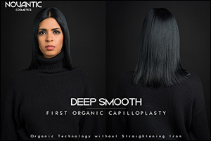 DEEP SMOOTH: Frances First Organic Capilloplasty without a Straightening Iron, presented at Beautyworld Middle East by Novantic Cosmetics