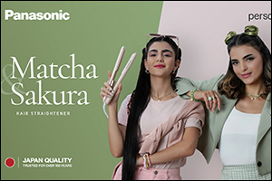Panasonic Unveils Matcha Sakura Range of 2-in-1 Hair Straighteners