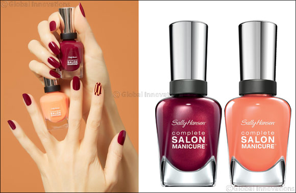 Fall Nail Trend Report by Sally Hansen: Optical Illusion with Complete Salon Manicure 3.0