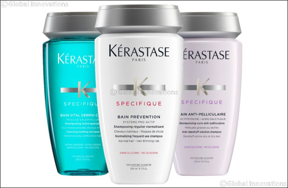 Three essential steps to reverse the effects of ‘urban hair'. Introducing the brand new renovation, Spécifique from Kérastase.