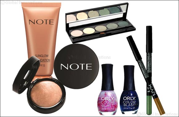 Shimmer and gold makeup from Lifestyle Shimmer and gold makeup from Lifestyle