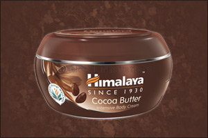Indulge in Himalaya's Cocoa Butter Intensive Cream to nourish winter-parched skin