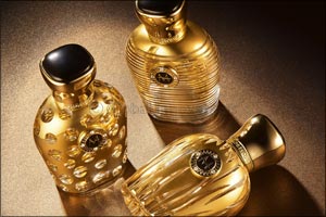 Moresque Parfum, the GOLD COLLECTION, now exclusively at Paris Gallery