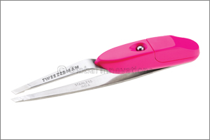 Tweezerman launches Revolutionary Slant Tweezers with Built-in LED Light