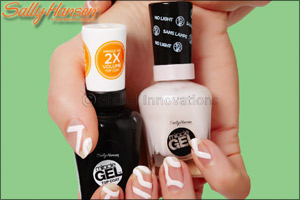 SALLY HANSEN Nail Trend Report FREE FORM & NEGATIVE SPACE