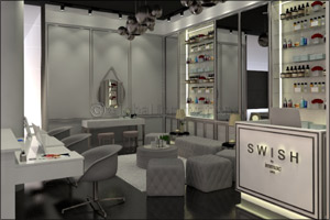 New Blow Out Bar and Make-Up Studio SWISH by Immaclife Opens in Abu Dhabi in April 2018 and offers complimentary blow dry to first customer every day