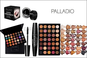 Add a festive sparkle to your eyes with Palladio Beauty