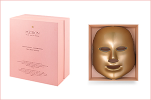 MZ Skin Revolutionary Light Therapy Gold Facial Device  Now Available in Bloomingdales!
