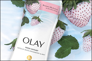 Awaken your Senses this Summer with  Olay's White Strawberry & Mint Body Wash