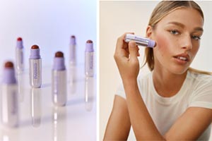 Kosas blurs the lines between cheeks and lips with impressionist multistick